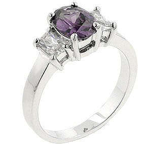 Lilac Engagement Ring  *USA IMPORT*